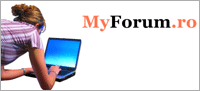 Pagina de start a forumului EXEMPLE.MyForum.ro